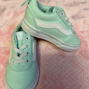 Turquoise vans